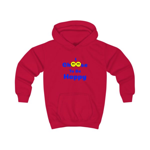 I Choose to be Happy, Soft Cotton Kids Hoodie - Image 15