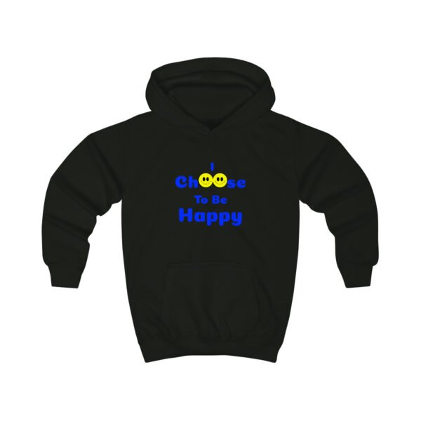 I Choose to be Happy, Soft Cotton Kids Hoodie - Image 7