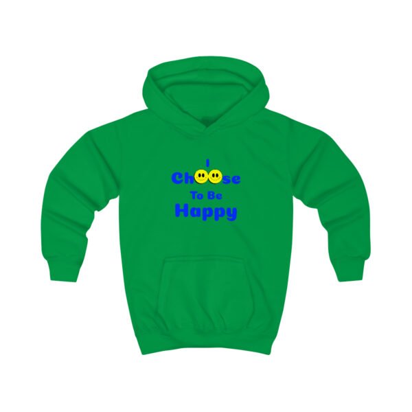 I Choose to be Happy, Soft Cotton Kids Hoodie - Image 9