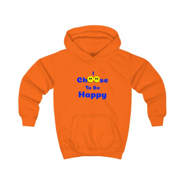 I Choose to be Happy, Soft Cotton Kids Hoodie - Image 5