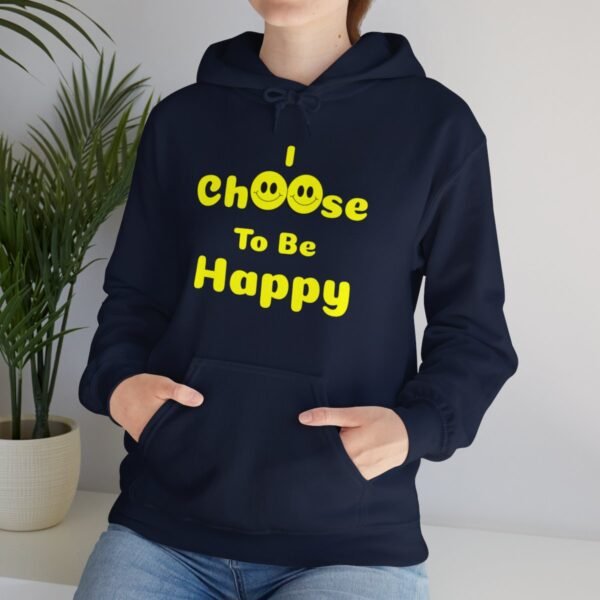 I Choose to be Happy, Unisex red Hoodie - Image 104