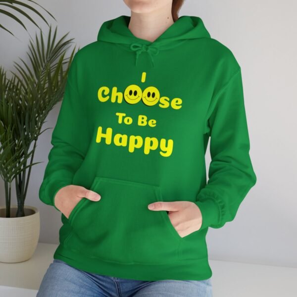 I Choose to be Happy, Unisex red Hoodie - Image 65