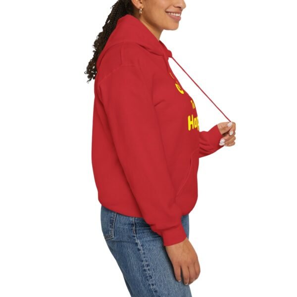 I Choose to be Happy, Unisex red Hoodie - Image 11