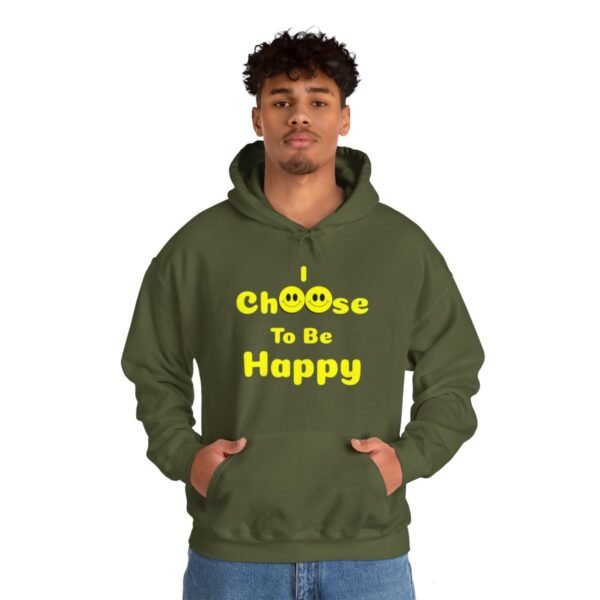 I Choose to be Happy, Unisex red Hoodie - Image 46