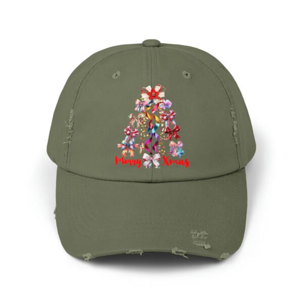 Merry Xmas, Unisex Distressed Cap - Image 26