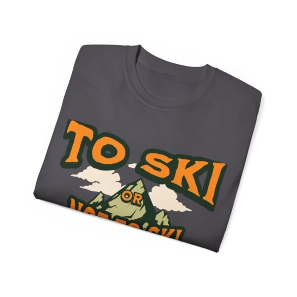 Skiing, Unisex Ultra Cotton Tee - Image 60