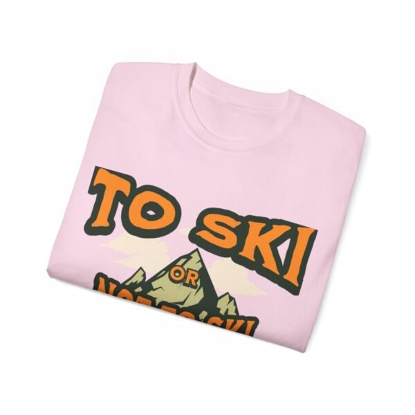 Skiing, Unisex Ultra Cotton Tee - Image 93