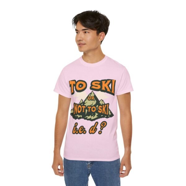 Skiing, Unisex Ultra Cotton Tee - Image 95