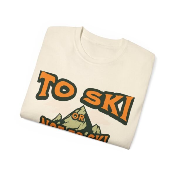 Skiing, Unisex Ultra Cotton Tee - Image 49