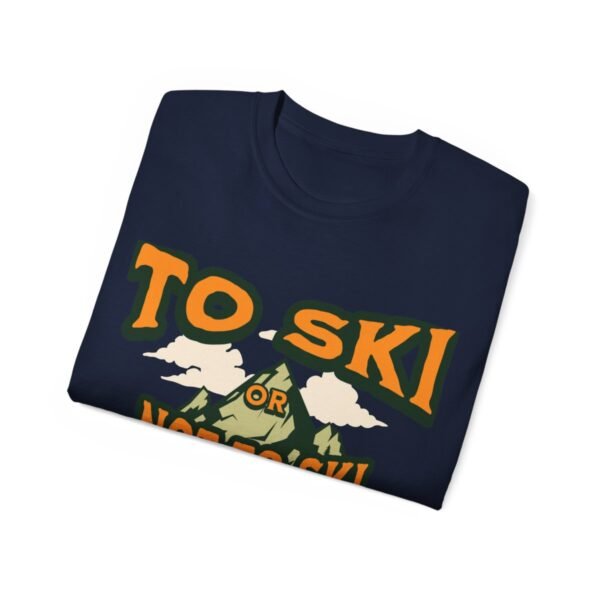 Skiing, Unisex Ultra Cotton Tee - Image 82