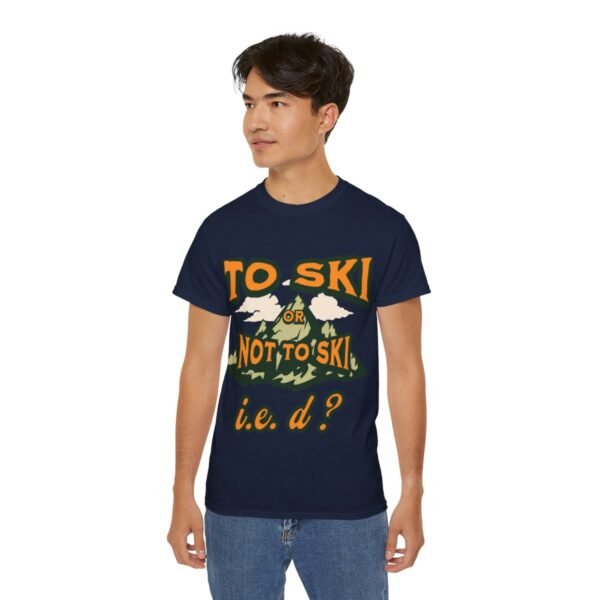 Skiing, Unisex Ultra Cotton Tee - Image 84