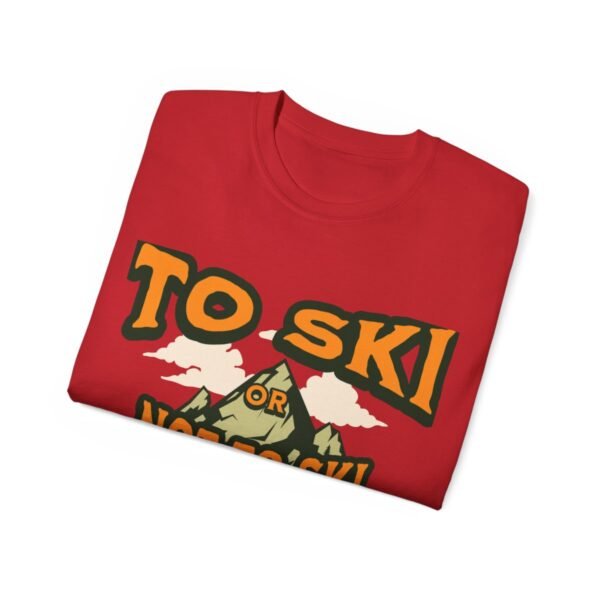 Skiing, Unisex Ultra Cotton Tee - Image 104