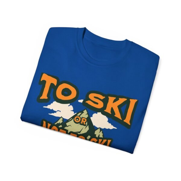 Skiing, Unisex Ultra Cotton Tee - Image 71