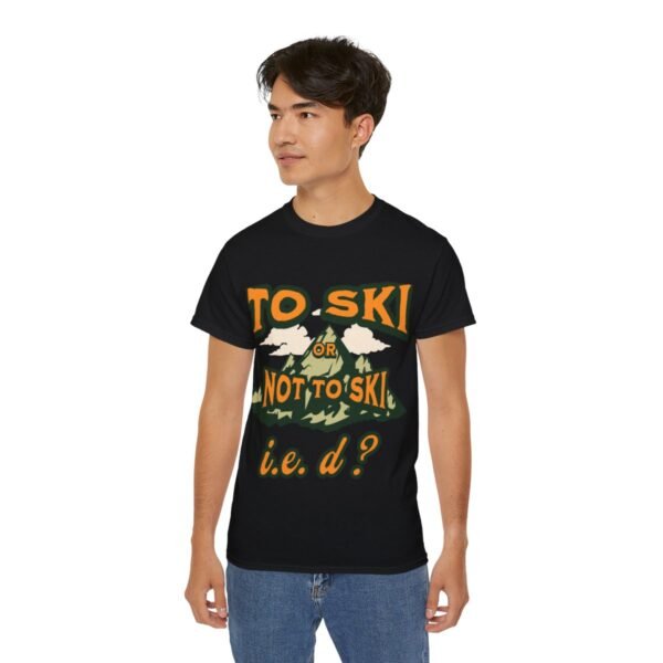 Skiing, Unisex Ultra Cotton Tee - Image 29