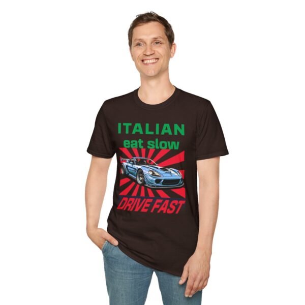 Italian, Unisex Softstyle T-Shirt - Image 73