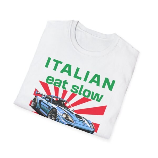 Italian, Unisex Softstyle T-Shirt - Image 5