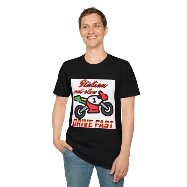 Italian, Unisex Softstyle T-Shirt - Image 13