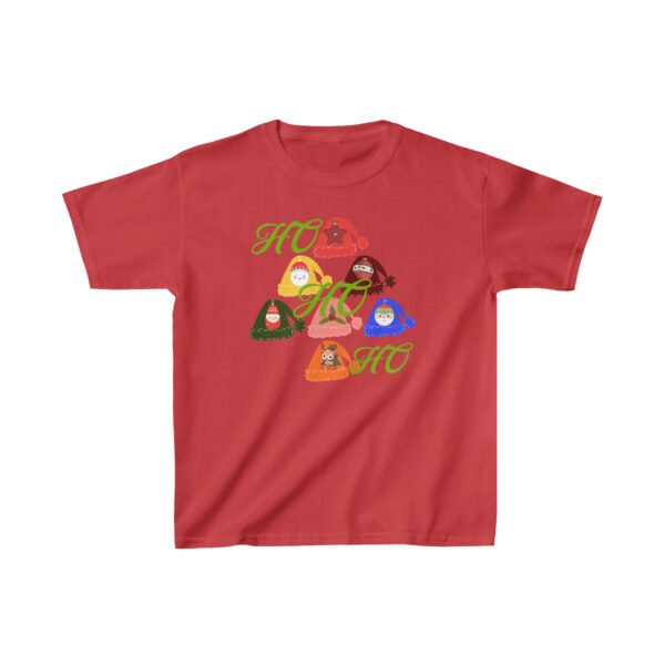 Ho Ho Ho, Kids Heavy Cotton™ Tee - Image 35