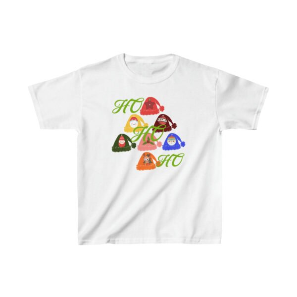 Ho Ho Ho, Kids Heavy Cotton™ Tee - Image 3