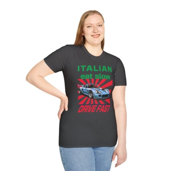 Italian, Unisex Softstyle T-Shirt - Image 114