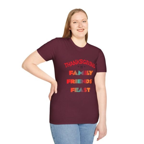 Thanksgiving, Unisex Softstyle T-Shirt - Image 66