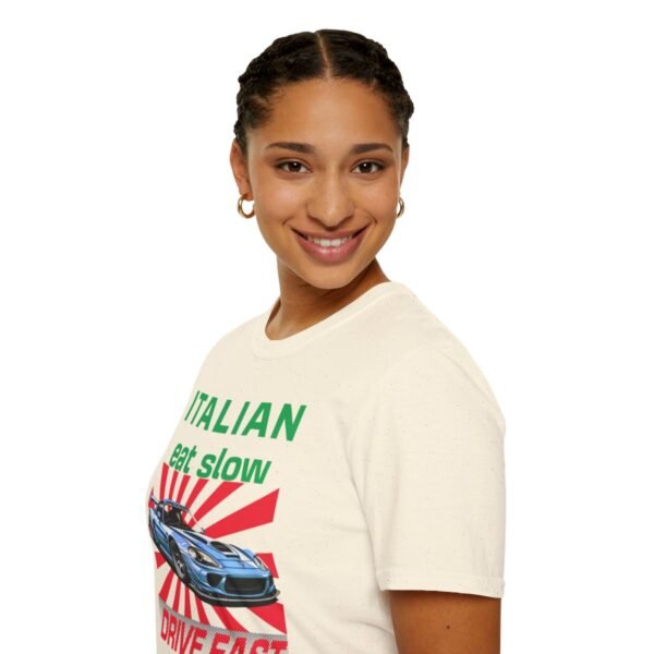 Italian, Unisex Softstyle T-Shirt - Image 93