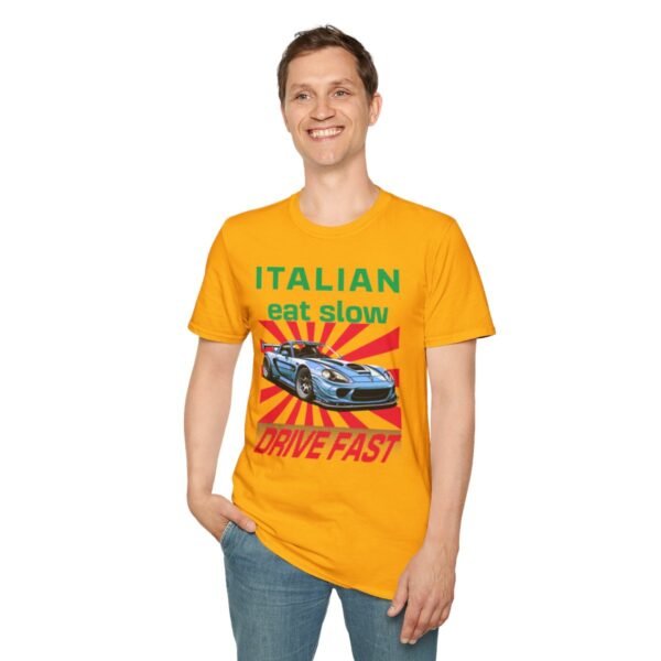 Italian, Unisex Softstyle T-Shirt - Image 49