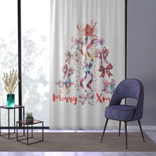 Merry Xmas, Window Curtain - Image 3