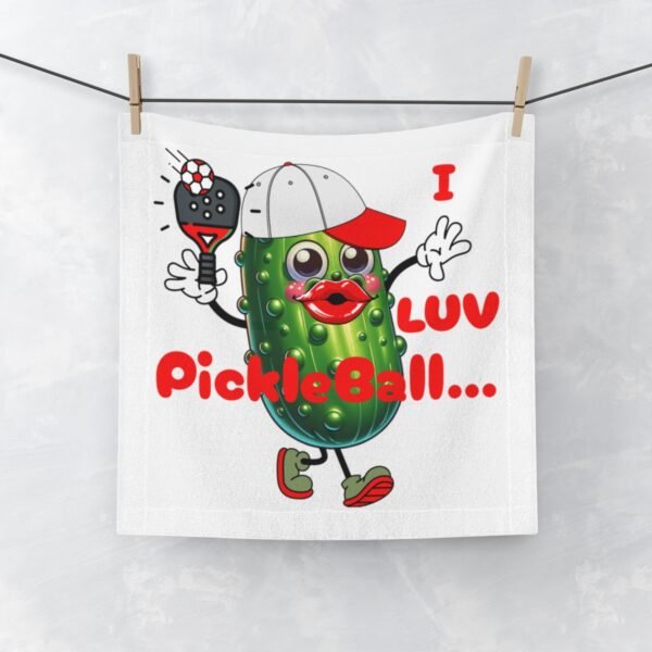 Pickle Ball, Face Towel - Image 3