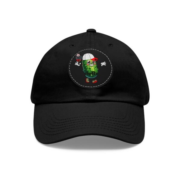 Pickle Ball, Dad Hat with Leather Patch (Round) - Image 57