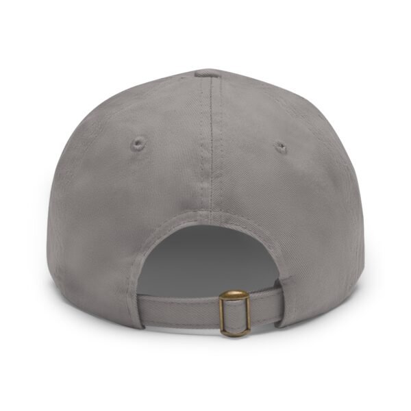 Pickle Ball, Dad Hat with Leather Patch (Round) - Image 150