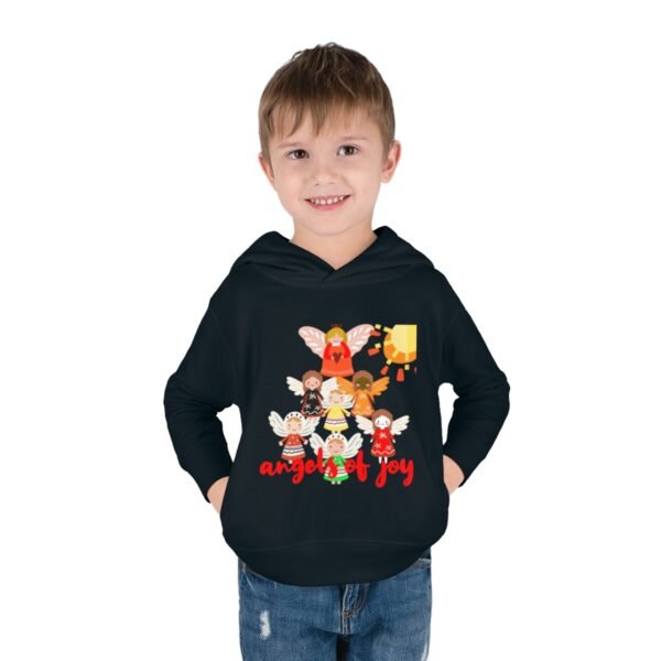 Angels of Joy, Toddler Pullover Fleece Hoodie - Image 3