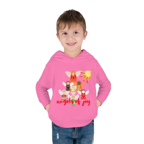 Angels of Joy, Toddler Pullover Fleece Hoodie - Image 51