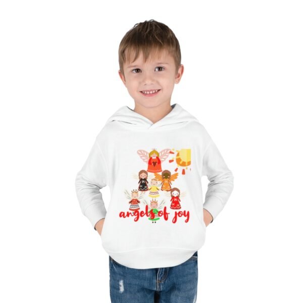 Angels of Joy, Toddler Pullover Fleece Hoodie - Image 7