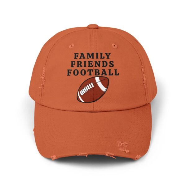 Family Friends Football,Unisex Distressed Cap - Image 17