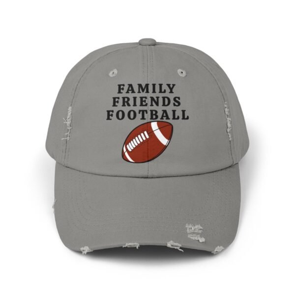 Family Friends Football,Unisex Distressed Cap