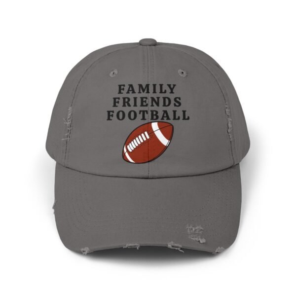 Family Friends Football,Unisex Distressed Cap - Image 33