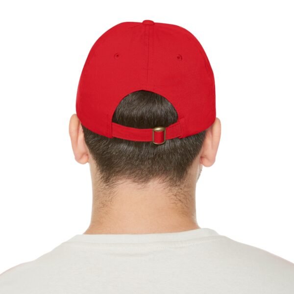 Bike Boat BBQ, Dad Hat with Leather Patch (Rectangle) - Image 28