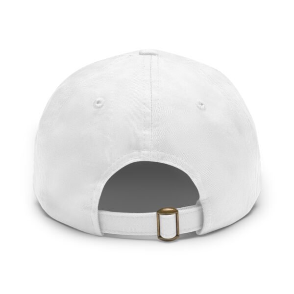 Bike Boat BBQ, Dad Hat with Leather Patch (Rectangle) - Image 17