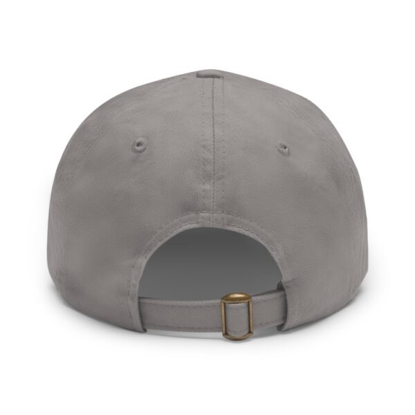 Bike Boat BBQ, Dad Hat with Leather Patch (Rectangle) - Image 157