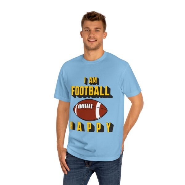 Football Happy, Unisex Classic Tee - Image 36