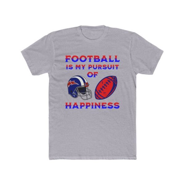 Football, Unisex Cotton Crew Tee - Image 13