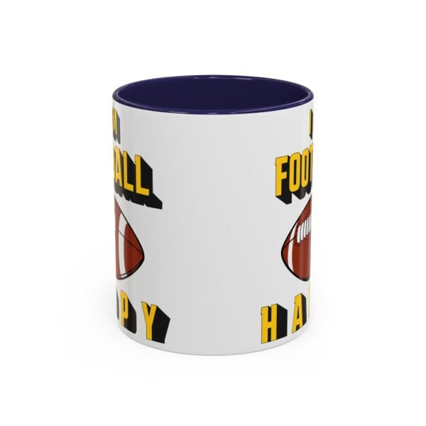 Football Happy, Accent Coffee Mug (11, 15oz) - Image 14