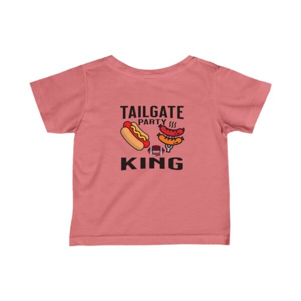 Tailgate Party King, Infant Fine Jersey Tee - Image 44