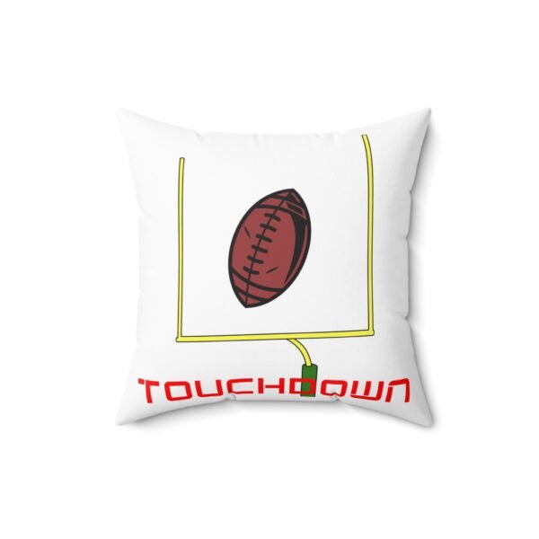 TouchDown, Spun Polyester Square Pillow - Image 4