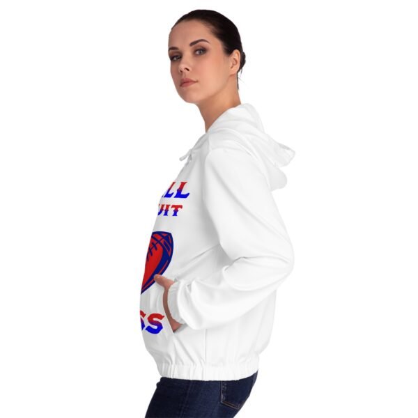 Football, Women’s Full-Zip Hoodie (AOP) - Image 23