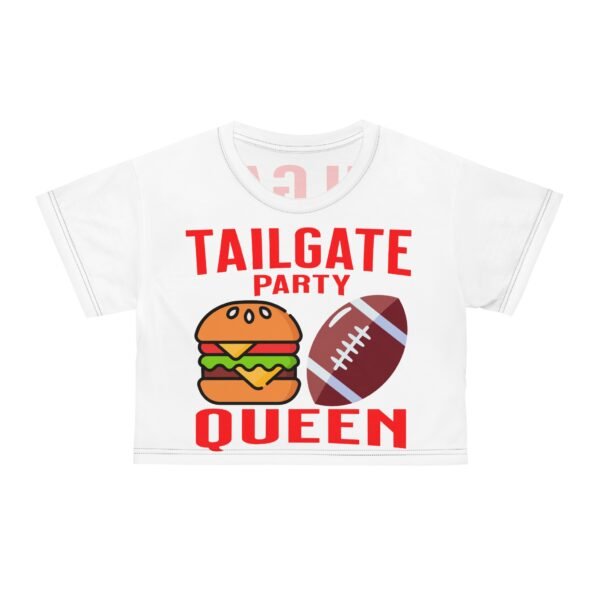 TailGate Party Queen, Crop Tee (AOP) - Image 14