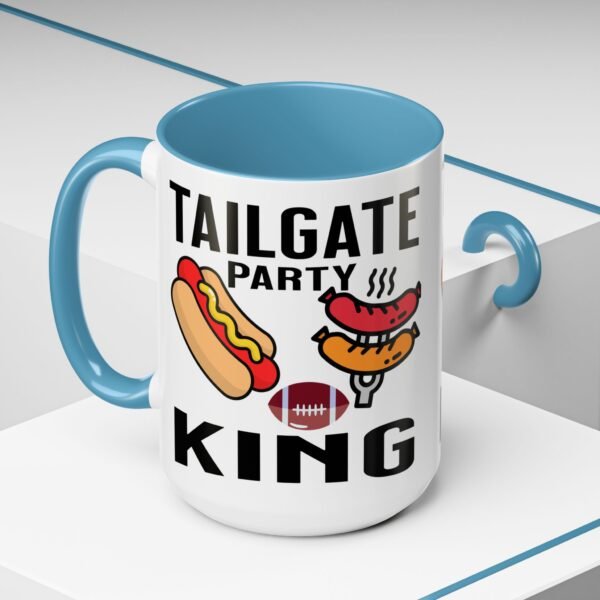 TailGate Party King, Accent Coffee Mug (11, 15oz) - Image 60