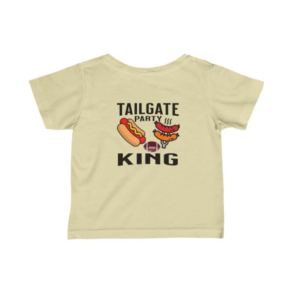 Tailgate Party King, Infant Fine Jersey Tee - Image 11