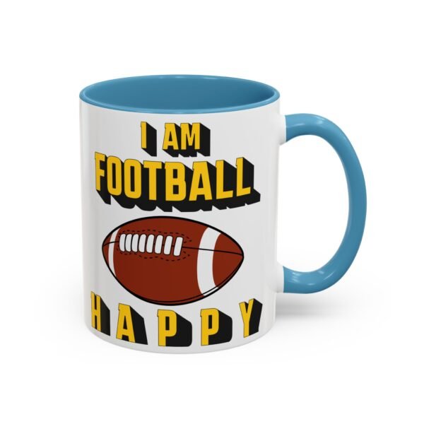 Football Happy, Accent Coffee Mug (11, 15oz) - Image 49